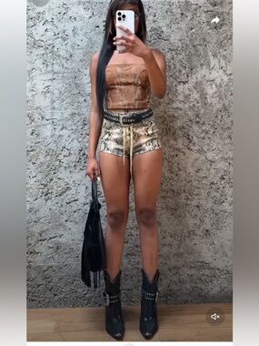 Dolls Kill Sharp Sheriff Shine cowboy Boots Size 8